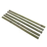 VINTORKY 5Pcs Bambus DIY Bambusrohre Kleiner Pflanzen Gitter Pflanzenklettern Pflanzenstöck