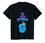 Kinder Dieser kleine Prinz ist 9 Birthday King 9 Year Old Boy T-Shirt
