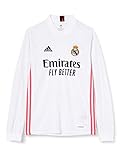 Real Madrid C.F. Real Madrid Saison 2020/21 Langarm-T-Shirt, offizielle Ausrüstung, für Erwachsene L weiß, FQ7473