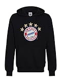 FC Bayern München Hoodie Logo schwarz, M