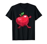 Apple Dabbing Apple Fruit Liebe Äpfel Cute Apple T-Shirt