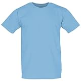 Fruit of the Loom - Classic T-Shirt 'Value Weight auch Farbsets S M L XL XXL 3XL 4XL 5XL 'Value Weight' XL,Sky Blue