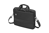 Moleskine ID Kollektion Horizontaler Messenger Bag mit Schultergurt (Gerätetasche für PC, Tablet, Notebook, Laptop und iPad bis 13'' - Maße 35 x 9,5 x 27 cm) schwarz