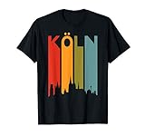 Köln Skyline Shirt Retro NRW Geschenk Souvenir Vintage Köln T-Shirt