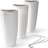 Ligano® Heizkörper Luftbefeuchter Modern – Keramik Wasserverdunster für die Heizung – 3 Stück