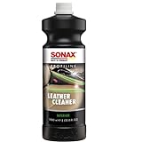 SONAX PROFILINE LeatherCleaner (1 Liter) extra starker Schaum-Lederreiniger für hochwertige Lederausstattungen aus pigmentiertem Glattleder / Art-Nr. 02703000