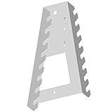 Element System 11410-00002 Werkzeughalter Maul, Ringschlüssel/für Werkzeuglochwand/Lochplattenwand/weiß
