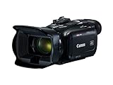 Canon 3667C003 LEGRIA HF G50 Camcorder (4K, Lichtstärke F1.8 – 2.8, Bildstabilisator, klappbarer elektronischer Sucher, 3-Zoll-Touchscreen-LCD, Zeitlupe / Zeitraffer, Integrierter ND-Filter), schwarz