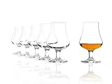 Stölzle Lausitz Nosing Glas 194 ml I Whisky Gläser 6er Set I Bleifreies Kristallglas I Hochwertiges Scotch Glas I spülmaschinentauglich I Einzigartige Gläser für den besonderen Anlass