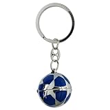 UEFA Champions League Keyring Starball with Mini Trophy Replica