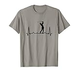 Golf Golfen Herzchlag T-Shirt