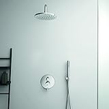 Ideal Standard - Ceraline Duschset komplett mit Innen- und Außenteil, verchromt