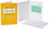 Amazon.de Geschenkkarte in Grußkarte (Geburtstagswünsche)