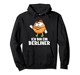 Berlin Hauptstadt Heimat Tourist Bäcker Ich bin ein Berliner Pullover Hoodie