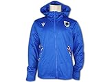 Macron Sampdoria Genua Anthem Jacket blau U.C.Sampdoria Sportjacke m.Kapuze, Größe:XL