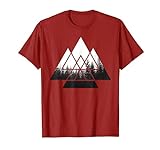 IN THE FOREST Wald Natur Motiv geometrisch Minimalismus T-Shirt