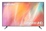 Samsung TV UE55AU7170UXZT, Smart TV 55' Serie AU7100, Modell AU7170, Crystal UHD 4K, kompatibel mit Alexa, Grey, 2021, DVB-T2 [Energieeffizienzklasse G] (überholt)