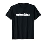 Mönchengladbach Skyline Silhouette Outline Skizze T-Shirt