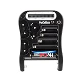 HyCell Digital Batterietester / Kapazität Testgerät zur Batterie Anzeige / Akku Anzeige / Knopfzellen Anzeige / LCD Batterieprüfergerät mit zuverlässigen Testergeb