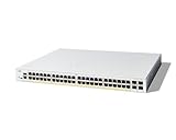 Cisco Catalyst 1200-48P-4G-Smart-Switch, 48-Port-GE, PoE, 4 x 1-GE-SFP, eingeschränkter Lebenszeitschutz (C1200-48P-4G)