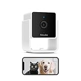 Petcube Cam Pet Monitoring Camera (Haustierüberwachungskamera) mit integriertem Tierarzt-Chat für Katzen und Hunde, Überwachungskamera mit 1080p HD-Video, Nachtsicht, Zwei-Wege-Audio