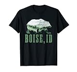 Boise Idaho Grizzly Bear Nature Wandern Camping Wanderer T-Shirt