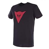 Dainese T-Shirt, Schwarz/Rot, Größe XL