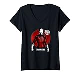 Damen Marvel Shang-Chi Simple Poster T-Shirt mit V-Ausschnitt