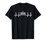 Berlin Herzschlag Skyline Geschenk Fan Souvenir Berlin T-S