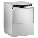 GGM Gastro Geschirrspülmaschine - Digital - 3,6 kW - mit Reiniger-, Klarspüler- & Laugenpumpe - GLOZ50
