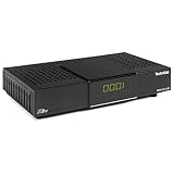 TechniSat HD-S 223 DVR - Kompakter HD-Satelliten Receiver mit USB-Aufnahmefunktion (Sat DVB-S2, HDTV, HDMI, USB Mediaplayer, Programmliste, Sleeptimer, 7-Tage EPG Unterstützung, Fernbedienung) schw