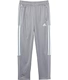 adidas Girls' Standard Tiro Track Pants, Grey/Sky Tint, XX-Small