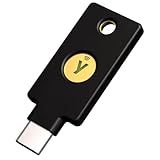 Yubico - Security Key C NFC - Schwarz - Sicherheitsschlüssel für Zwei-Faktor-Authentifizierung (2FA), Anschluss über USB-C und NFC - FIDO-Zertifiziert