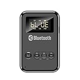 TIANQINGSE Bluetooth 5.0-Empfänger-Sender Wireless-Musikadapter for Auto Fm Sender-Kopfhörer-Lautsprecher-Unterstützung Tf. Kartenspiel.