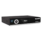 TechniSat DIGIPLUS UHD S - 4K Sat Receiver mit Twin Tuner (DVB-S, DVB-S2, PVR Aufnahmefunktion, WLAN, LAN, CI-Plus, USB) schw