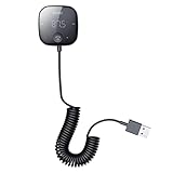 n/a Bluetooth 5.0 CAR MP3-Player FM-Sender Empfänger Verlustlose Wiedergabe Autoelektronik (Color : As Shown, Size : One Size)