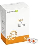 AudioNova Drive - Gehörschutzstöpsel für Motorradfahrer, Motorsportveranstaltungen, Go-Kart, Reduziert den Wind | Gehörschutz mit Filter - Wiederverwendbar - 3 Größen (S/M/L) - 24dB