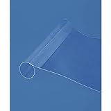 Rayher 3874800 Transparent-Folie PET, 50 x 70 cm, Stärke 0,4 mm, Windrad-Folie, Mobile-Folie, stabile, transparente Folie zum basteln