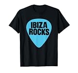 Ibiza Rocks hellblaues Logo T-S