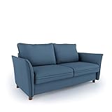 place to be. Schlafsofa 140 cm Liegefläche 2 Sitzer Sofa mit Schlaffunktion ausklappbar Bettsofa Gästebett