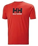 Helly Hansen Herren Hh Logo SS T Shirt, Alert Red, L EU