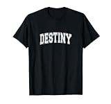 Uni-Stil Personalisierter Name Classic Destiny T-Shirt