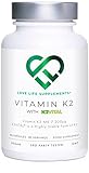 Vitamin K2 MK 7 von LLS | 90 Kapseln / 3-Monatsvorrat | 200 μg pro Kapsel | Enthält MCT-Pulver und K2VITAL® | Love Life Supplements