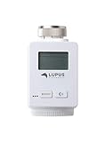 Lupus Electronics 12130 Lupus Heizkörperthermostat V2 für die XT Alarmanlagen (Funk Heizungssteuerung, Smarthome Thermostat)