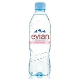 Evian Still-Mineralwasser, 500 ml, 24 Stück