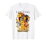 Disney The Lion King Group Shot Stack Title Logo T-Shirt