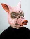 Orlob Maske Schwein Tiermaske Schweinemaske zum Kostüm Karneval Fasching
