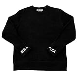 2KULL AREA Sweatshirt “NO Gossip” I Street-, URBAN-, Security-, Fight-, Vintage-, Sports- & Bikewear (Schwarz, S)