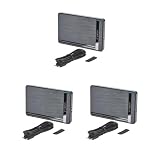 3 Set 2,5-Zoll-Laufwerkgehäuse USB 3.0 Externes Laufwerkgehäuse HDD-Gehäuse fü