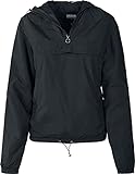 Urban Classics Damen Ladies Basic Pullover Jacke, Schwarz (Black 00007), S EU